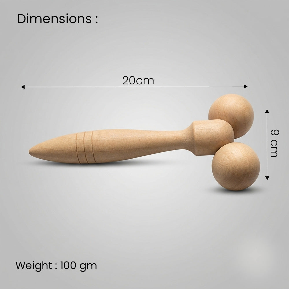 Wooden Face Massager