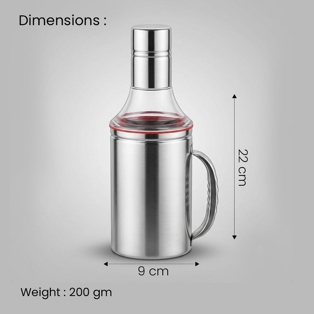 Stainless Steel Nozzle Oil Dispenser – 350ml
