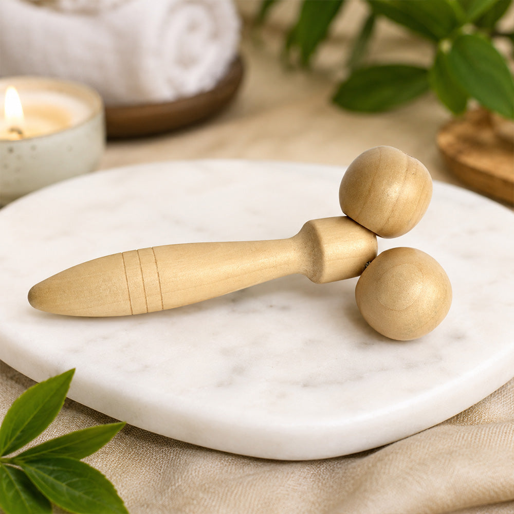 Wooden Face Massager