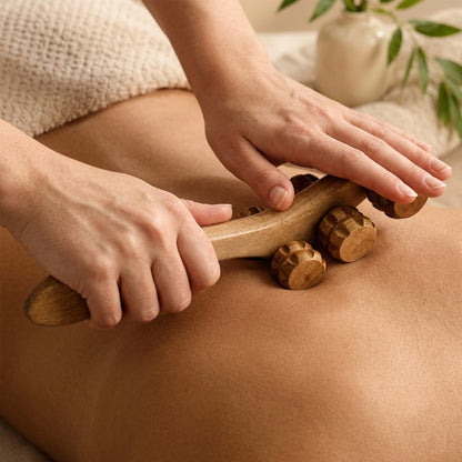 Body Massage Cart 6 Texture wheel