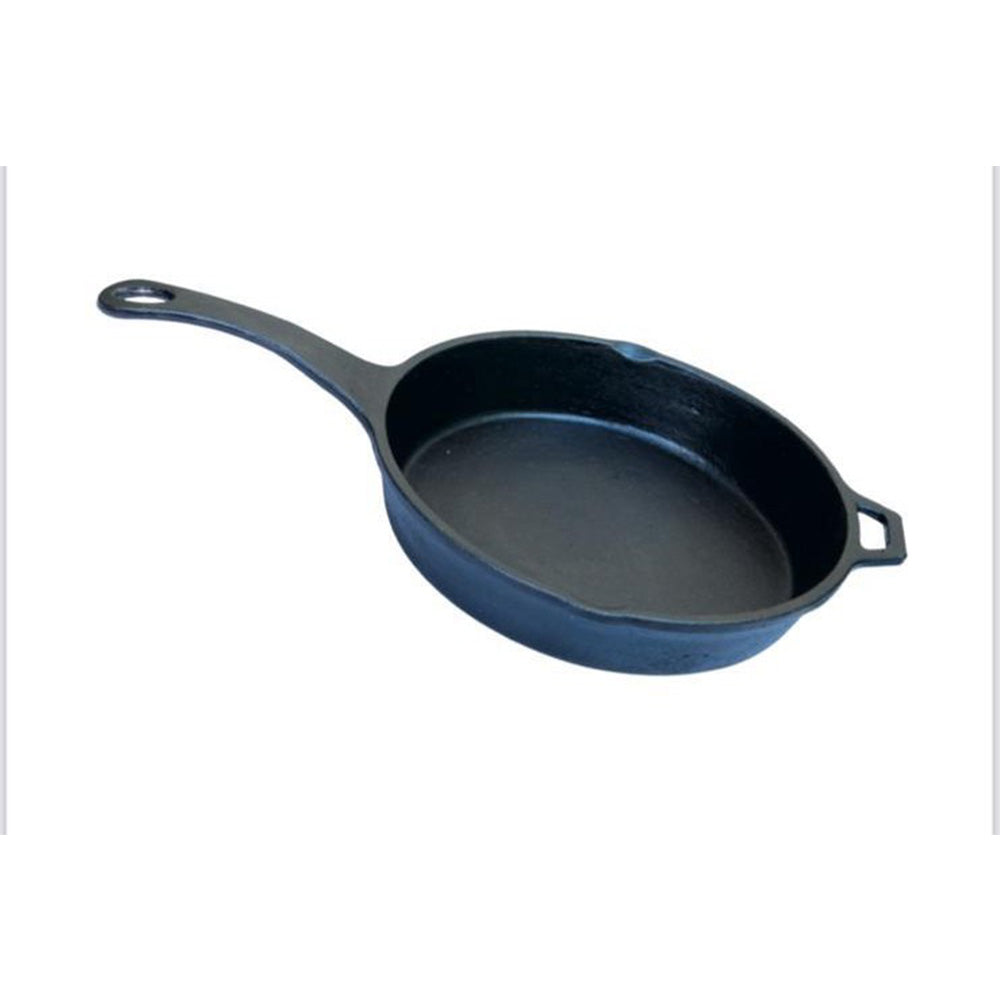 Pre-Seasoned Cast Iron Skillet Single Handle 9 Inch