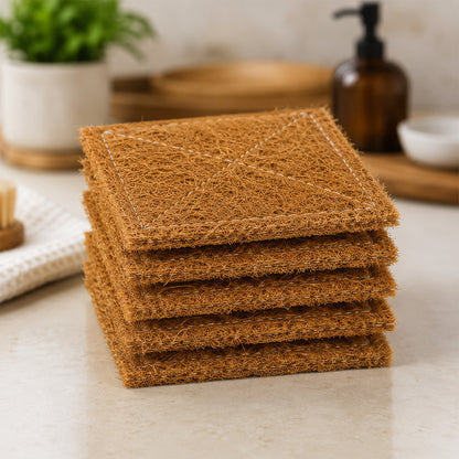 Coconut Coir Scrub Pad – Pack of 5