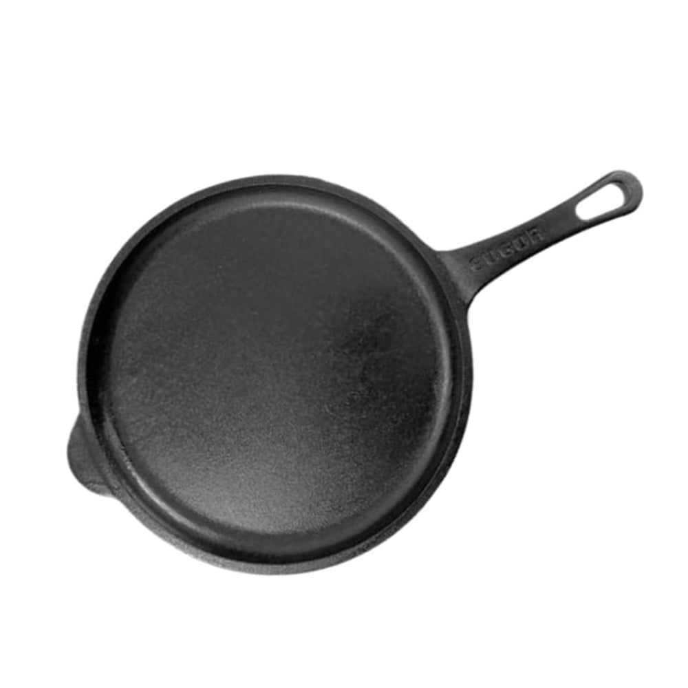 Pre-Seasoned Cast Iron Tawa cum Shallow Pan (10 Inch)