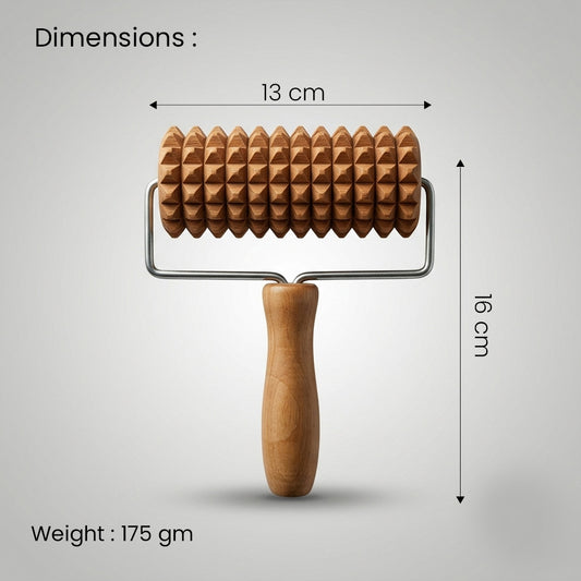 Wooden Energy Roller Massager
