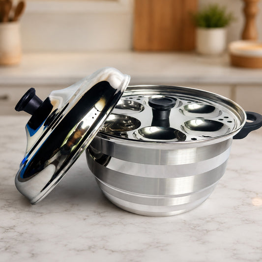 Premium Stainless Steel 24 Pit Idli & Momo Maker