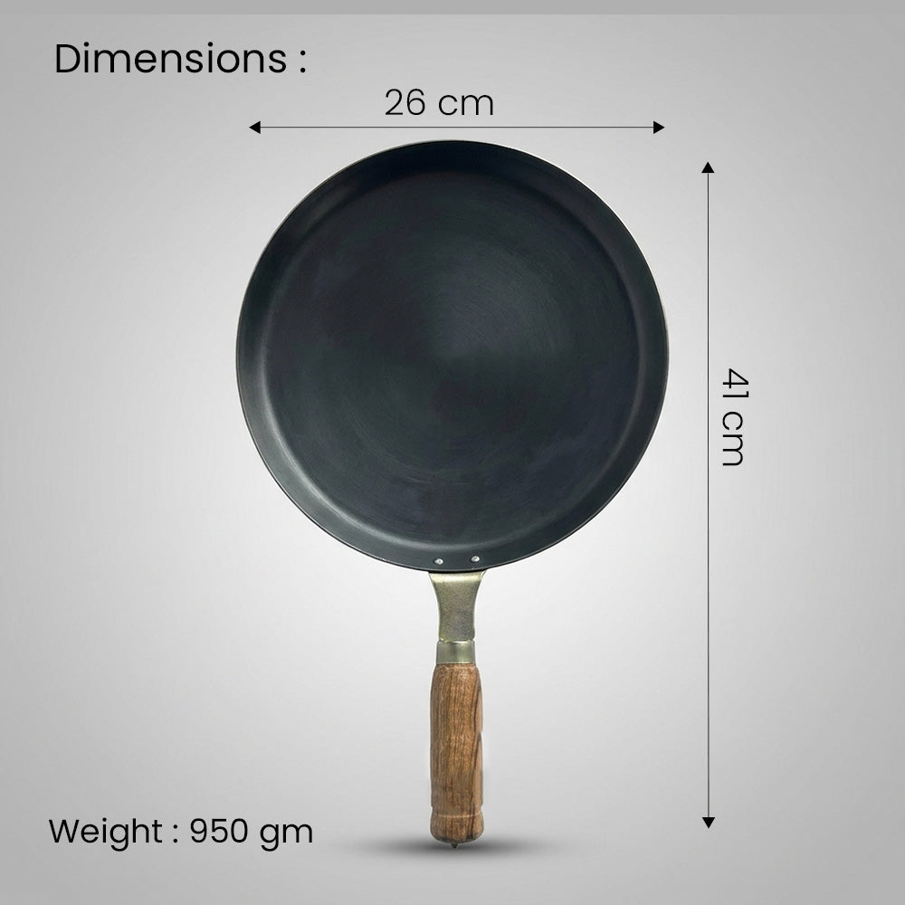 Pure Sheet Iron Multipurpose Tawa – 10 Inch
