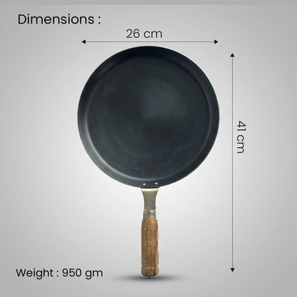 Pure Sheet Iron Multipurpose Tawa – 10 Inch
