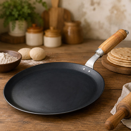 Pure Sheet Iron Multipurpose Tawa – 10 Inch