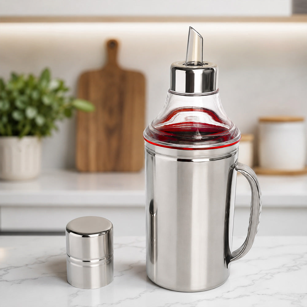Stainless Steel Nozzle Oil Dispenser – 350ml