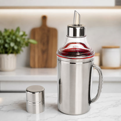 Stainless Steel Nozzle Oil Dispenser – 350ml