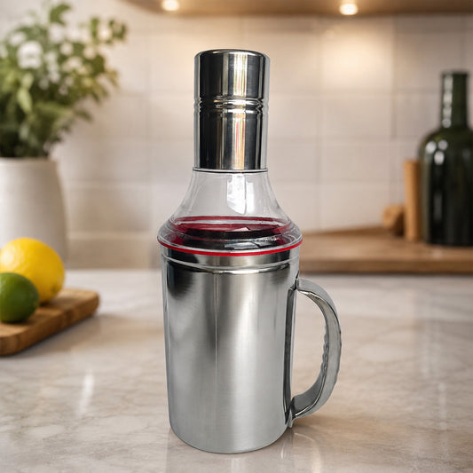 Stainless Steel Nozzle Oil Dispenser – 350ml