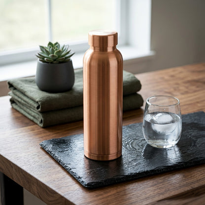 Pure Copper Water Bottle – 1 Litre