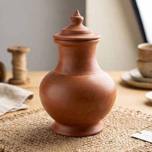 Clay Water Jug / Earthen Water Pot  –  2Litres