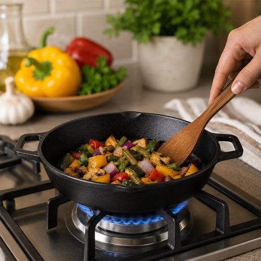 Pre-Seasoned Cast Iron Skillet 11 Inch