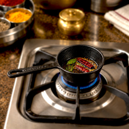 Cast Iron Tadka Pan